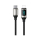 Kabel USAMS Kabel pleciony USB-C/Lightning LED 1,2m 20W PD Fast Charge